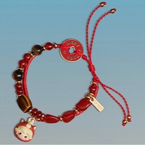 DIMOO (Red)- Pop Mart Have A Good Run Series Lunar New Year Bracelet Confirmed
